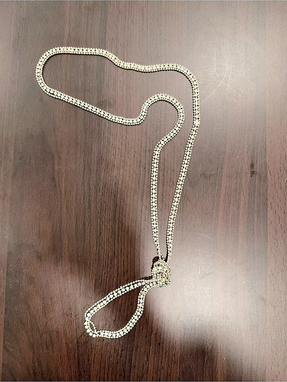 Gold-Tone Pendant Necklace